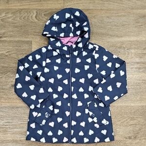 Carter's Navy Color Change Rain Jacket